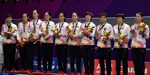 사진 아시안게임 여자단체전 은메달 중국, 아시안게임홈페이지