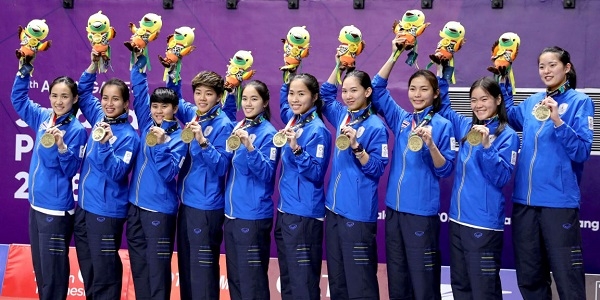 사진 아시안게임 여자단체전 동메달 태국, 아시안게임 홈페이지