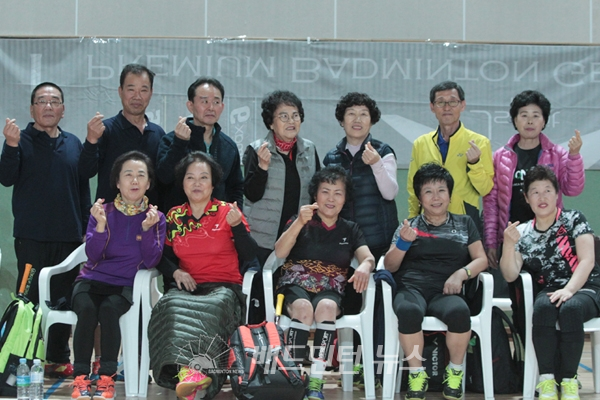 울산광역시에서 참가한 어르신들