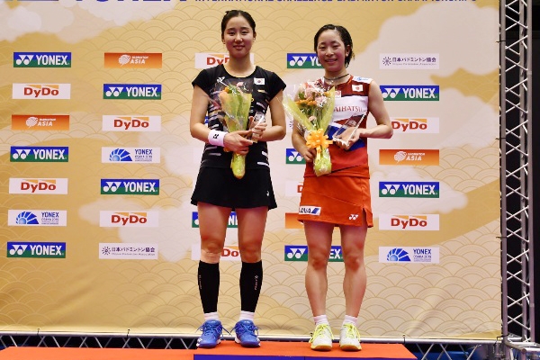 사진 여자단식 준우승을 차지한 이세연(왼쪽), 대회 홈페이지