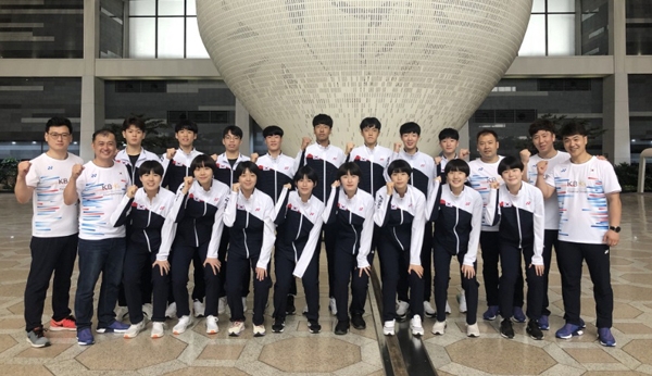 사진 2019 아시아주니어배드민턴선수권대회에 출전한 한국 주니어 선수단, 대한배드민턴협회