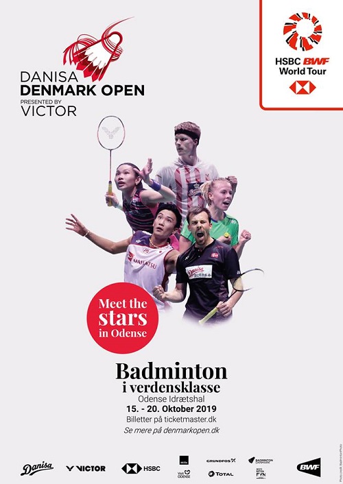 사진 2019 덴마크오픈 월드투어 슈퍼750대회 포스터, 덴마크배드민턴협회