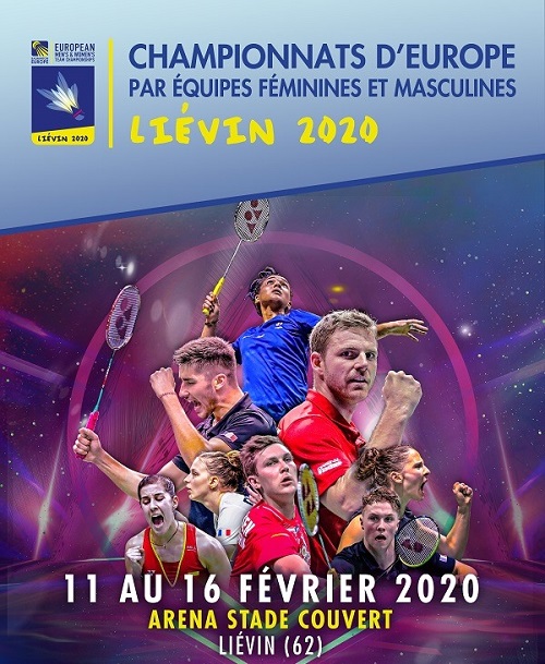 사진 2020 유럽 남·여단체배드민턴선수권대회 포스터, 프랑스배드민턴협회