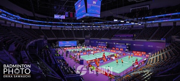 사진 2023 세계혼합단체배드민턴선수권대회가 열리는 중국 쑤저우 올림픽센터, BADMINTON PHOTO