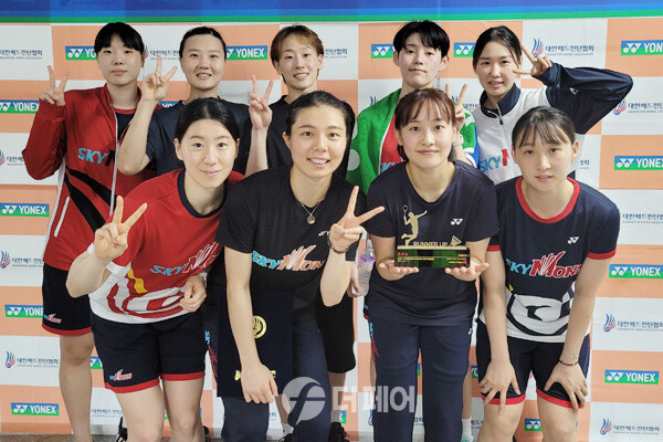 사진 2023 전국종별배드민턴선수권대회 여자일반부 단체전 준우승을 한 인천국제공항