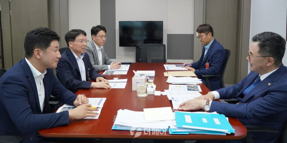 김진남도의원 전남도교육청 방문 / 사진제공=소병철 의원실