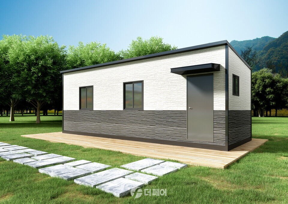 이재민 주거안정 위한 임시주거용 조립주택 지원(렌더링 시안) / 사진제공=충주시