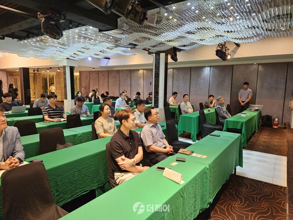 특장차 수소파워팩 기술지원 기반구축사업 설명회 / 사진제공=충주시