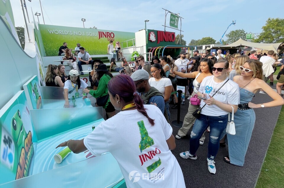 영국 APEF 현장 사진 / 사진제공=하이트진로