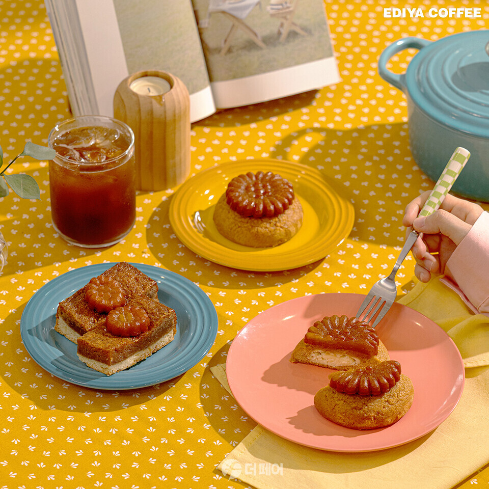 이디야커피가 출시한 약과 디저트 제품 이미지 / 사진제공=이디야커피