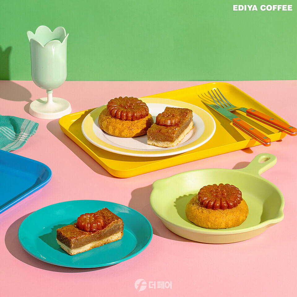 이디야커피가 출시한 약과 디저트 제품 이미지 / 사진제공=이디야커피