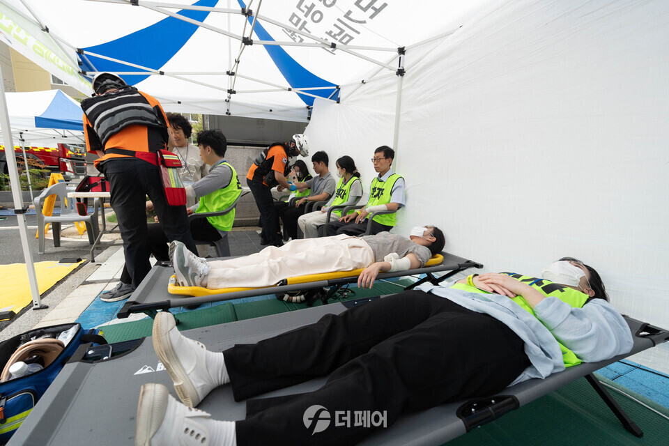 LH, '2023년 재난대응 안전한국훈련' 유관기관 합동 실시 /사진제공=한국토지주택공사