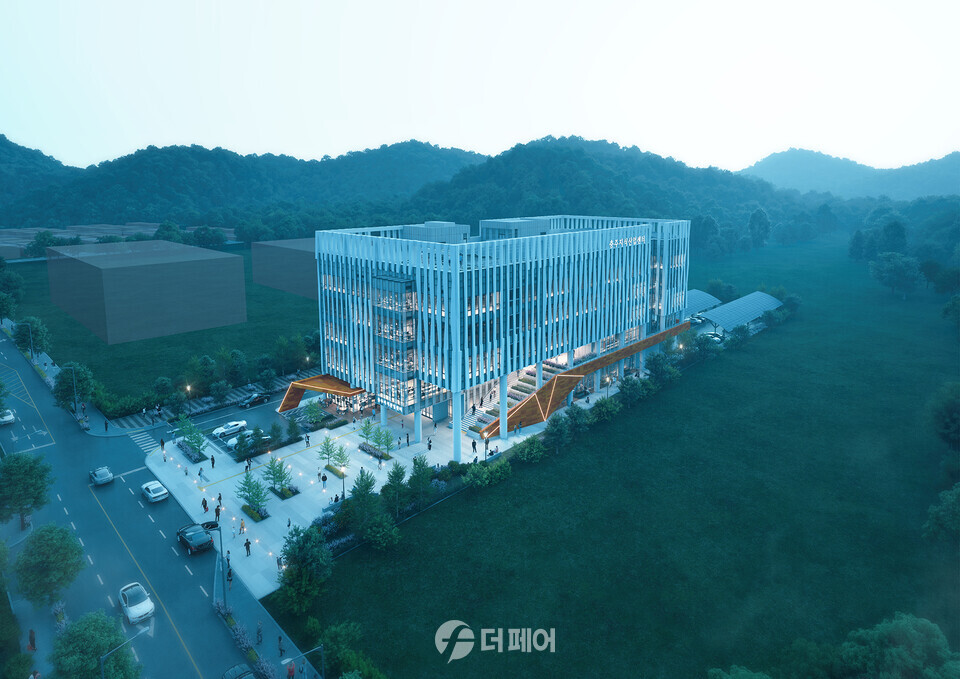 충주시, 기업도시에 지식산업센터 건립 야경 / 사진제공=충주시
