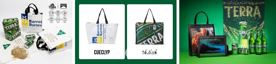 테라 업사이클링 굿즈 4종 이미지 / 사진제공=하이트진로