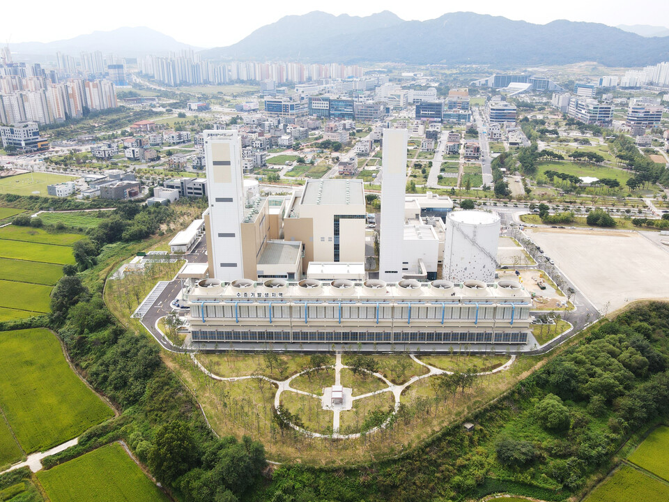 사진제공=롯데건설 / 내포신도시 집단에너지시설
