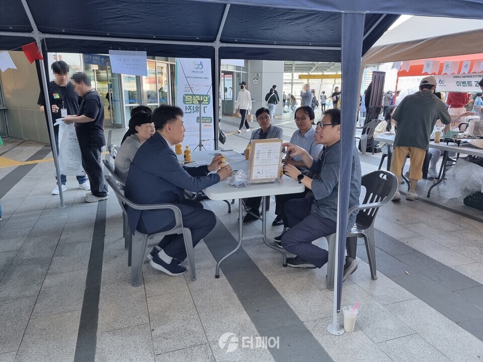 의정부시가 지난 22일부터 24일까지 사흘간 진행한 '의좋은 마켓' 행사 진행 모습 / 사진제공=의정부시