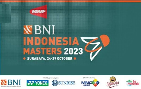 사진 2023 인도네시아마스터즈 배드민턴선수권대회 포스터, 인도네시아배드민턴협회