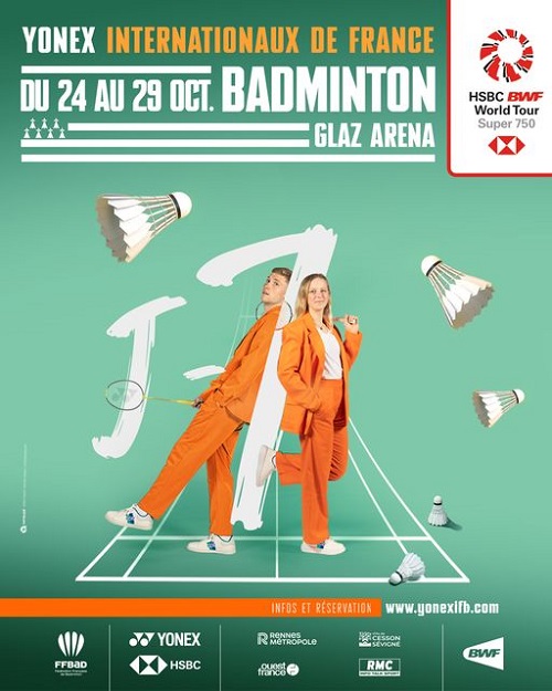 사진 2023 프랑스오픈배드민턴선수권대회 포스터, 프랑스배드민턴협회