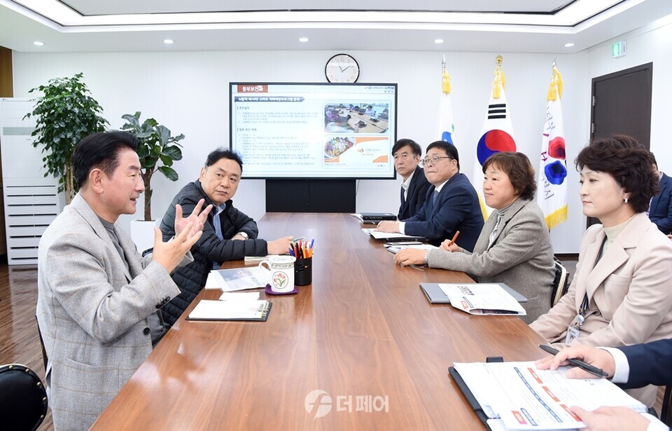 의정부시 2024년 주요업무계획 보고회 모습 / 사진제공=의정부시