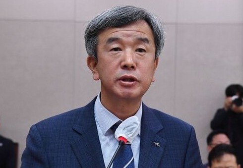 개인밀실 조성 의혹에 휩싸인 정기환 한국마사회 회장 / 사진제공=국회사진기자단