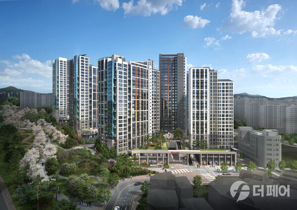 힐스테이트 관악센트씨엘 투시도 / 사진제공=현대건설