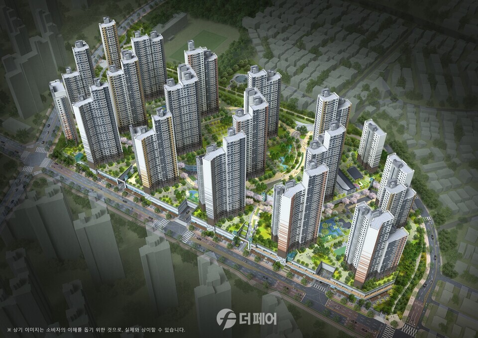 GS건설 컨소시엄 광명자이힐스테이트SKVIEW 조감도 / 사진제공=GS건설