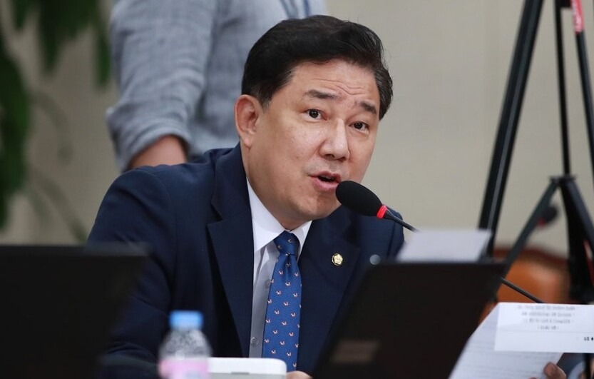 질의하는 김병기 국회의원 / 사진=연합뉴스