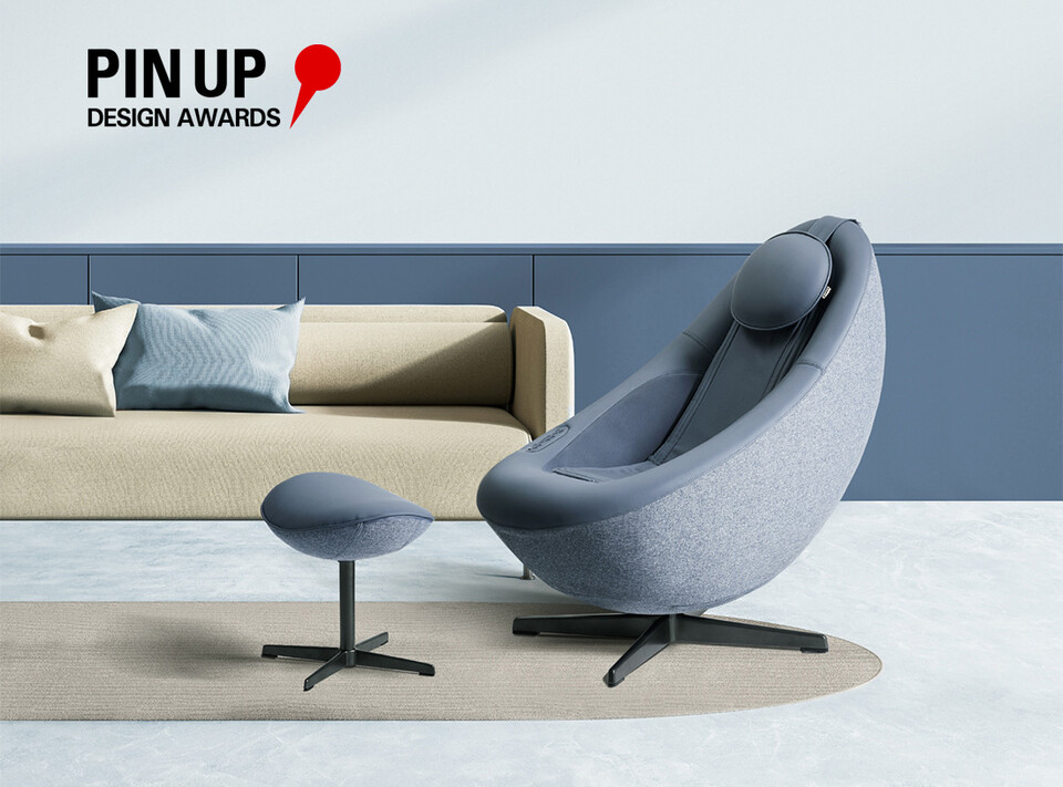 [사진자료2] 2023 핀업 디자인 어워드서 베스트100(본상)을 수상한 코웨이 비렉스 페블체어