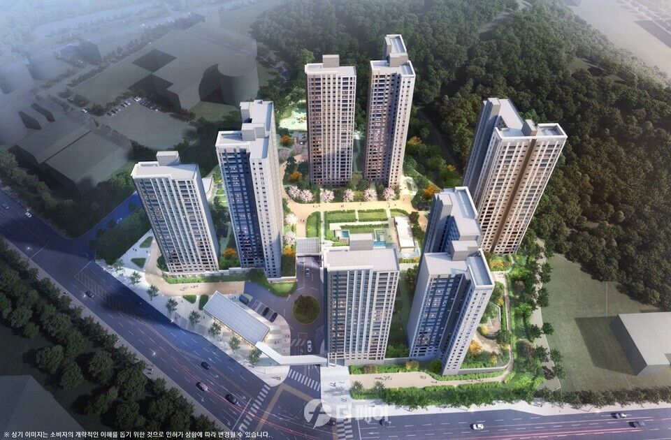GS건설 영통자이 센트럴파크 조감도 / 사진제공=GS건설