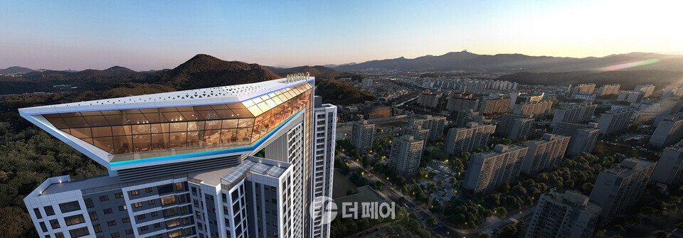 대우건설 안산 푸르지오 포레티넘 스카이브릿지 / 사진제공=대우건설