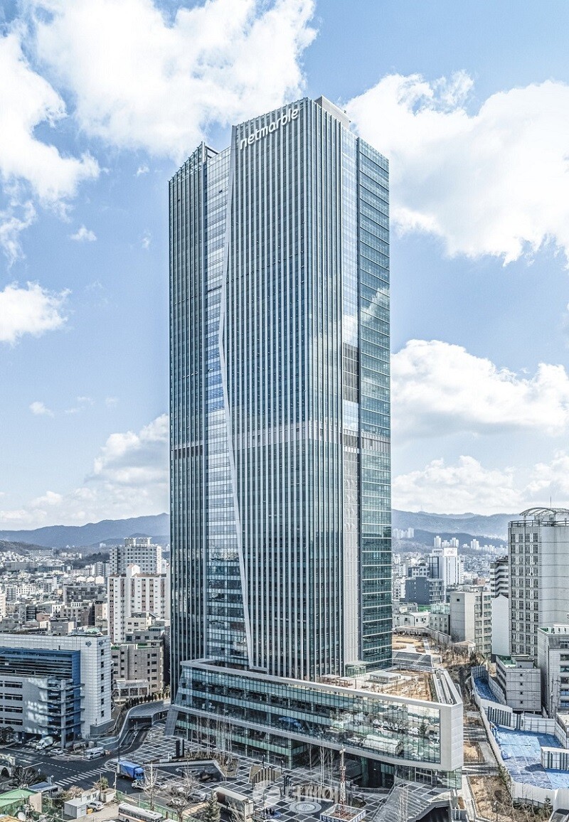 넷마블 사옥 '지타워' 전경 / 사진제공=넷마블