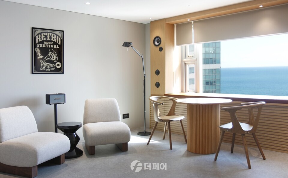 한화리조트 해운대 뮤직룸 / 사진제공=한화호텔&리조트