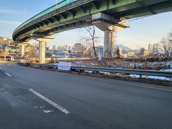 사진제공=의정부시 / 의정부시 서부간선도로 진출입로 주변 생태숲 조성사업 추진