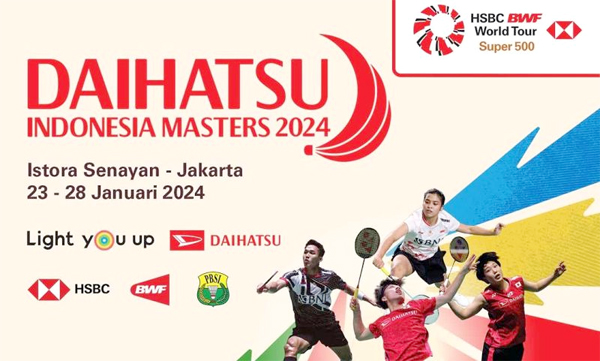 사진 2024 인도네시아마스터즈배드민턴선수권대회 포스터, 인도네시아배드민턴협회