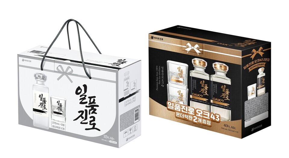 일품진로, 일품진로 오크43 선물세트 이미지 / 사진제공=하이트진로