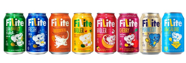 사진제공=하이트진로 / 필라이트의 차별화된 상품들