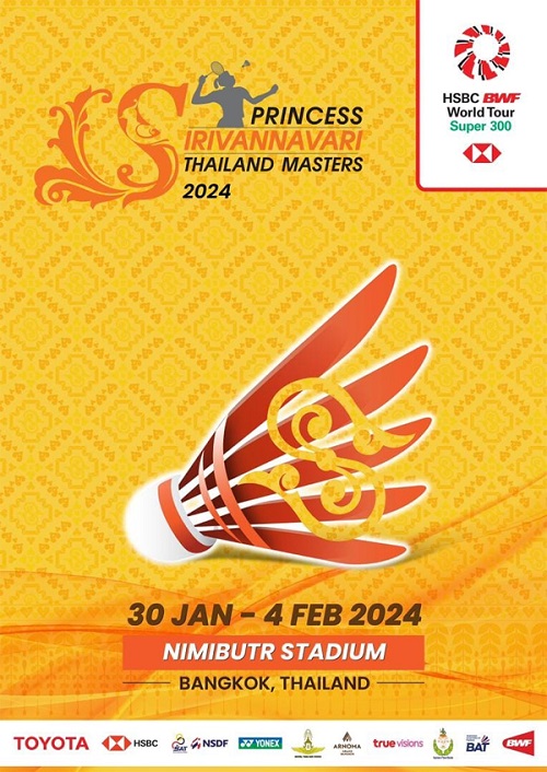 사진 2024 태국마스터즈배드민턴선수권대회 포스터, 태국배드민턴협회
