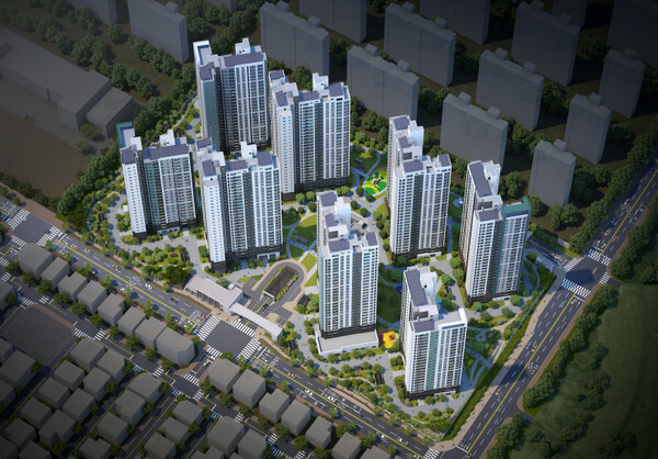 사진제공=대우건설 / 평택 푸르지오 센터파인 조감도