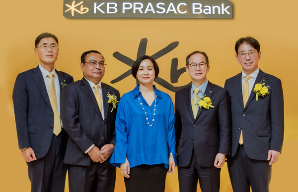 사진제공=KB국민은행 / KB프라삭은행 그랜드오프닝 행사 개최