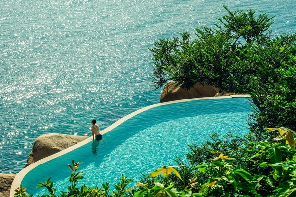 코사무이 실라바디 메인풀 / 사진=실라바디 리조트