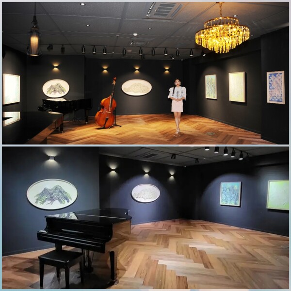 지역전시활성화 음악과 함께 미술전시회 성료/사진제공=더컬쳐앤