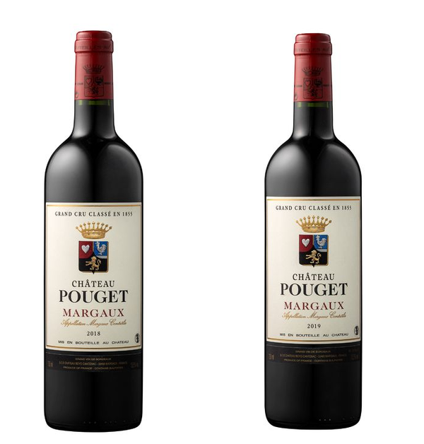 사진제공=하이트진로 / 샤또 푸제 와인 2018·2019 빈티지 제품 모습