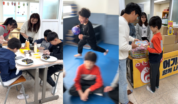 기영이 숯불치킨, 지역아동센터 아동 후원 및 놀이 체험 봉사 진행 /사진제공=기영이 숯불치킨