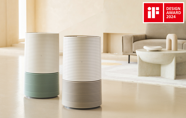 사진제공=교원 웰스 / iF 디자인 어워드 2024 수상작 '웰스 에어가든 공기청정기'