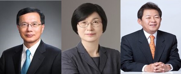 사진제공=금호석유화학 / 왼쪽부터 최도성 후보, 이정미 후보, 양정원 후보