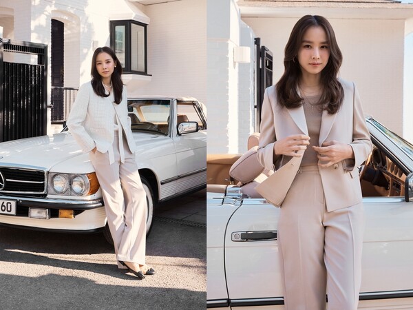 사진제공=이랜드월드 / 클라비스 어반클래식 컬렉션 화보 이미지 컷