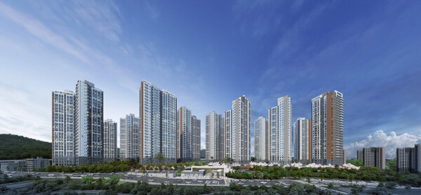 유림E&C, 일광 노르웨이숲 오션포레 주경 투시도/사진제공=유림E&C