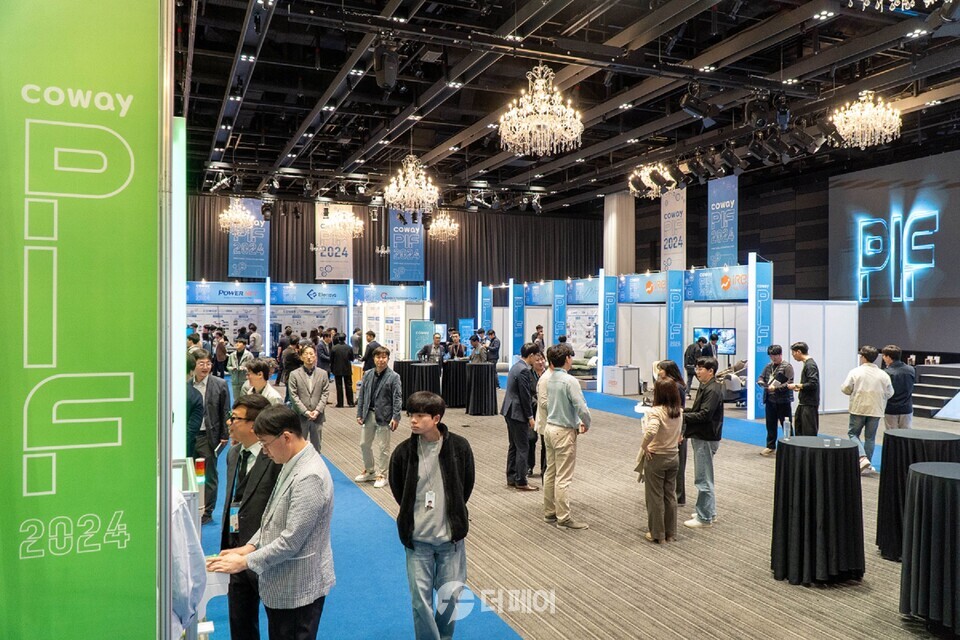 ‘2024 코웨이 파트너사 혁신 대회(Partners Innovation Fair)’전시장 전경 / 사진제공=코웨이