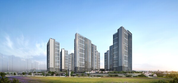 사진제공=포스코이앤씨 / 더샵 탕정인피니티시티 투시도