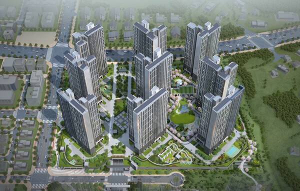 사진제공=포스코이앤씨 / 더샵 탕정인피니티시티 조감도